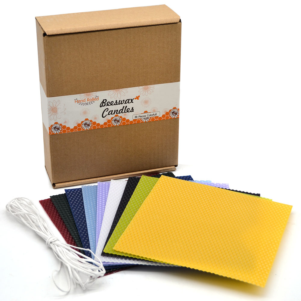 DIY Hand Rolled Beeswax Candles Kit