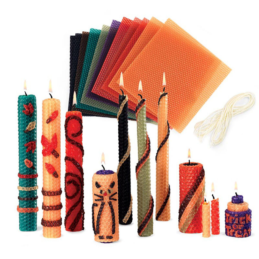 DIY Hand Rolled Beeswax Candles Kit