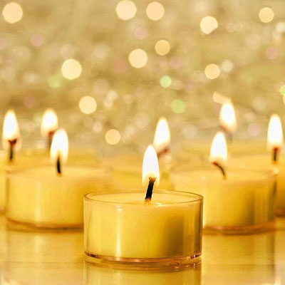 Beeswax Tealight Candles