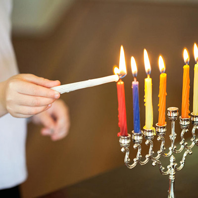 Chanukah Hanukkah Beeswax Candles