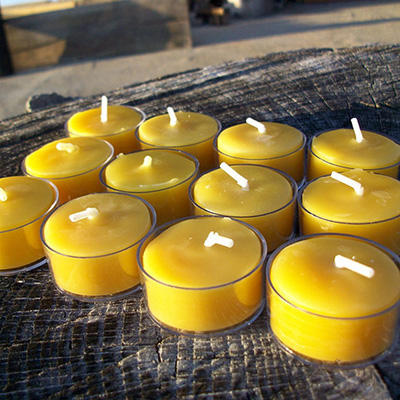 Beeswax Tealight Candles