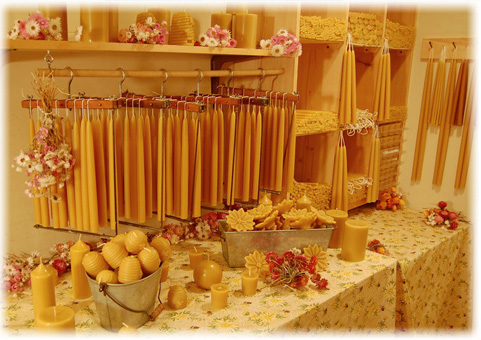 beeswax candles