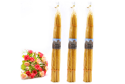 Orthodox church candles